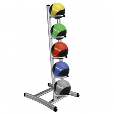 Tunturi Medicine Ball standaard compleet met 5 medicijnballen